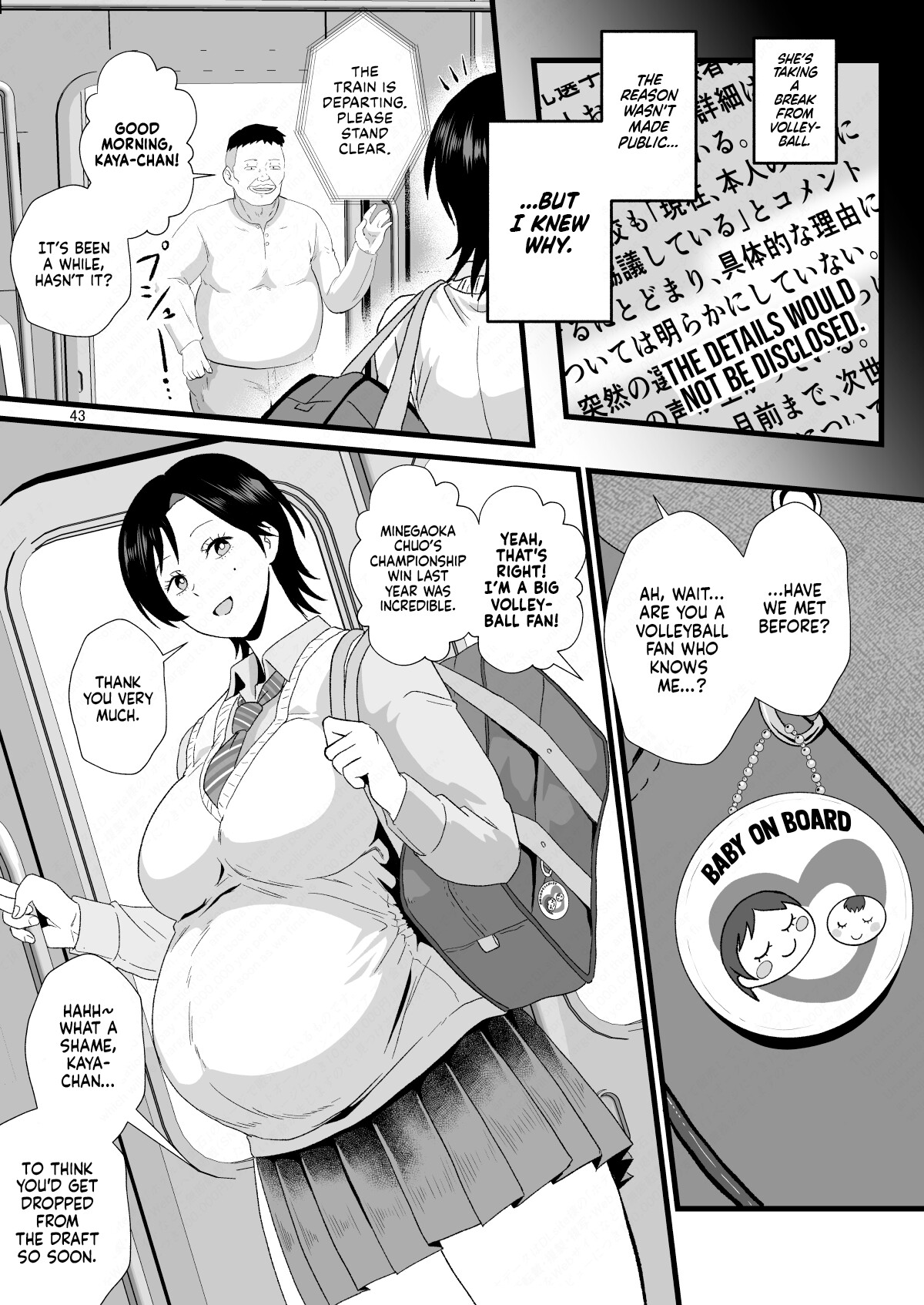 Hentai Manga Comic-The Perception-Altering Old Man Who Appeared on The Train to School 2-Read-42